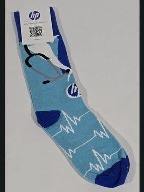 Hewlett Packard HP Healthcare Solutions Socks Computer Stethoscope Made in USA